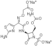 structure of CAS# 86832-68-0, 卡芦莫南二钠盐