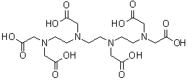 structure of CAS# 869-52-3, 三乙烯四胺六乙酸