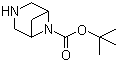 structure of CAS# 869494-16-6, 6-(tert-Butyloxycarbonyl)-3,6-diazabicyclo[3.1.1]heptane