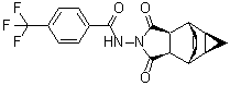 CAS # 869572-92-9, Tecovirimat, rel-N-[(3aR,4R,4aR,5aS,6S,6aS)-3,3a,4,4a,5,5a,6,6a-Octahydro-1,3-dioxo-4,6-ethenocycloprop[f]isoindol-2(1H)-yl]-4-(trifluoromethyl)benzamide, SIGA 246, ST 246