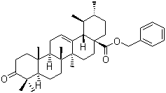 CAS # 869788-71-6, Ursonic acid benzyl ester, 3-Oxo-urs-12-en-28-oic acid phenylmethyl ester