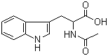 structure of CAS# 87-32-1, N-Acetyl-DL-tryptophan