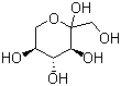 structure of CAS# 87-79-6, L-(-)-Sorbose