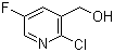 structure of CAS# 870063-52-8, (2-Chloro-5-fluoropyridin-3-yl)methanol