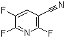 structure of CAS# 870065-73-9, 3-氰基-2,5,6-三氟吡啶