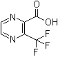 structure of CAS# 870787-06-7, 3-(三氟甲基)-2-吡嗪甲酸