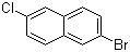 structure of CAS# 870822-84-7, 2-溴-6-氯萘