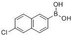 structure of CAS# 870822-86-9, (6-Chloro-2-naphthyl)boronic acid