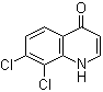 structure of CAS# 871217-91-3, 7,8-二氯-4-喹诺酮