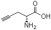 structure of CAS# 87205-47-8, D-炔丙基甘氨酸