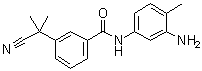 CAS # 872090-71-6, N-(3-Amino-4-methylphenyl)-3-(1-cyano-1-methylethyl)benzamide