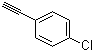 structure of CAS# 873-73-4, 4-Chlorophenylacetylene