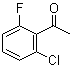 structure of CAS# 87327-69-3, 2'-氯-6'-氟苯乙酮