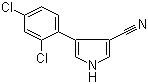 CAS # 87388-06-5, 4-(2,4-Dichlorophenyl)-1H-pyrrole-3-carbonitrile