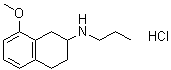 CAS 登录号：87394-71-6, 1,2,3,4-四氢-8-甲氧基-N-丙基-2-萘胺盐酸盐