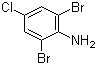 structure of CAS# 874-17-9, 2,6-Dibromo-4-chloroaniline
