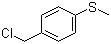 CAS # 874-87-3, 4-(Methylthio)benzyl chloride, 1-(Chloromethyl)-4-(methylthio)benzene, p-(Methylthio)benzyl chloride