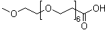structure of CAS# 874208-91-0, 4,7,10,13,16,19,22-七氧杂二十三烷酸