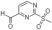 CAS 登录号：874279-27-3, 2-甲基磺酰基嘧啶-4-甲醛
