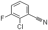 structure of CAS# 874781-08-5, 2-Chloro-3-fluorobenzonitrile