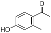 structure of CAS# 875-59-2, 4'-羟基-2'-甲基苯乙酮