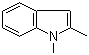 structure of CAS# 875-79-6, 1,2-Dimethylindole