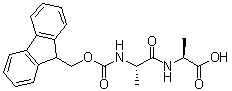structure of CAS# 87512-31-0, N-[芴甲氧羰基]-L-丙氨酰基-L-丙氨酸