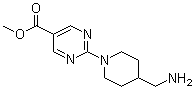 CAS 登录号：875318-56-2, 2-[4-(氨基甲基)-1-哌啶基]-5-嘧啶羧酸甲酯