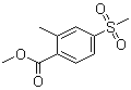 structure of CAS# 875895-64-0, 2-Methyl-4-(methylsulfonyl)benzoic acid methyl ester