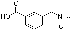 structure of CAS# 876-03-9, 3-氨甲基苯甲酸盐酸盐