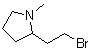 CAS # 87642-30-6, 2-(2-Bromoethyl)-1-methylpyrrolidine