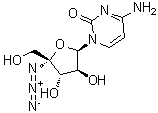 CAS # 876708-03-1, 4-Amino-1-(4-C-azido-beta-D-arabinofuranosyl)-2(1H)-pyrimidinone, RO 9187