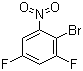 structure of CAS# 877161-74-5, 2-溴-3,5-二氟-1-硝基苯