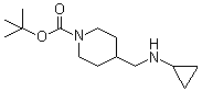 CAS 登录号：877859-58-0, 4-[(环丙基氨基)甲基]-1-哌啶甲酸叔丁酯