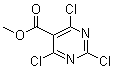 CAS # 87846-94-4, Methyl 2,4,6-trichloro-5-pyrimidinecarboxylate, 2,4,6-Trichloro-5-pyrimidinecarboxylic acid methyl ester