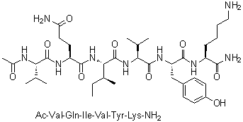 CAS 登录号：878663-43-5, N-乙酰基-L-缬氨酰-L-谷氨酰胺酰-L-异亮氨酰-L-缬氨酰-L-酪氨酰-L-赖氨酰胺