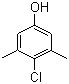 structure of CAS# 88-04-0, 4-氯-3,5-二甲酚