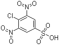 structure of CAS# 88-91-5, 4-氯-3,5-二硝基苯磺酸