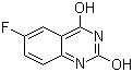 structure of CAS# 88145-90-8, 2,4-Dihydroxy-6-fluoroquinazoline