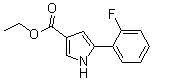CAS 登录号：881674-06-2, 5-(2-氟苯基)-1H-吡咯-3-羧酸乙酯