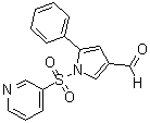 CAS 登录号：881676-90-0, 5-苯基-1-[(吡啶-3-基)磺酰基]-1H-吡咯-3-甲醛
