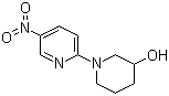 CAS 登录号：88374-36-1, 1-(5-硝基吡啶-2-基)哌啶-3-醇