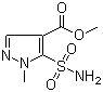 CAS 登录号：88398-83-8, 1-甲基-4-甲氧基羰基吡唑-5-磺酰胺
