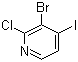 CAS 登录号：884494-53-5, 3-溴-2-氯-4-碘吡啶