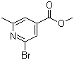 CAS 登录号：884494-71-7, 2-溴-6-甲基异烟酸甲酯