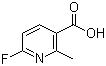 CAS 登录号：884494-97-7, 2-甲基-6-氟烟酸