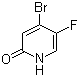 structure of CAS# 884495-01-6, 4-溴-5-氟-1H-吡啶-2-酮