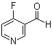 structure of CAS# 884495-32-3, 4-Fluoro-3-pyridinecarboxaldehyde