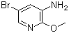 structure of CAS# 884495-39-0, 3-氨基-5-溴-2-甲氧基吡啶
