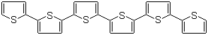 structure of CAS# 88493-55-4, 2,2':5',2'':5'',2''':5''',2'''':5'''',2'''''-Sexithiophene